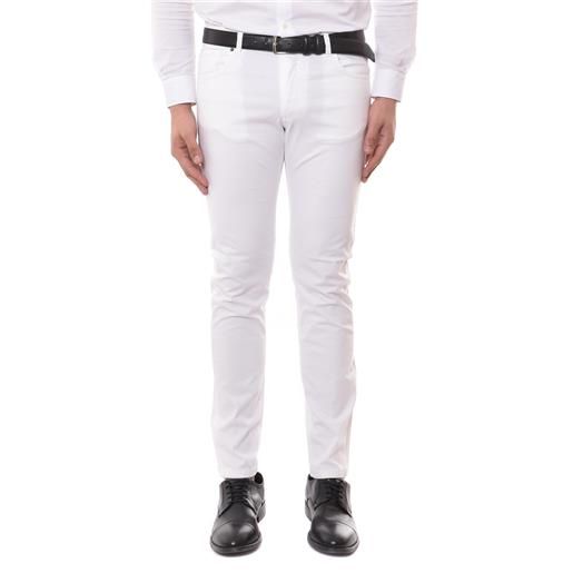 Herman & Sons pantalone stretch bianco
