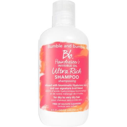 Bumble and Bumble ultra rich shampoo 250ml shampoo nutriente
