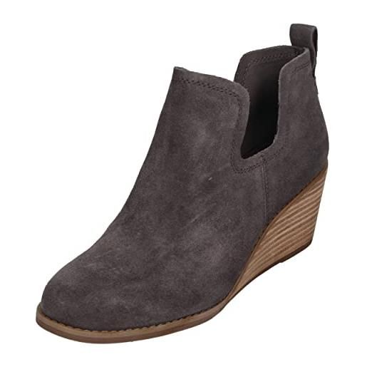 TOMS kallie, stivaletto donna, grigio, 38.5 eu