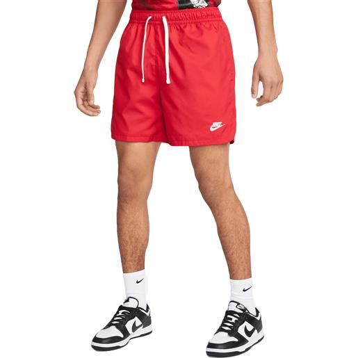 Nike shorts da uomo sport essentials flow rosso