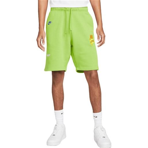 Nike shorts da uomo sport essentials+ verde