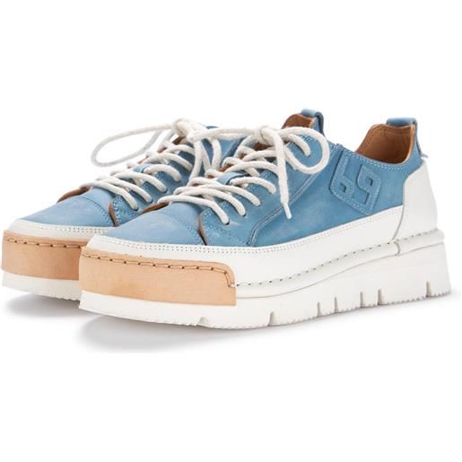 Bng real shoes | sneakers la nuvola azzurro bianco