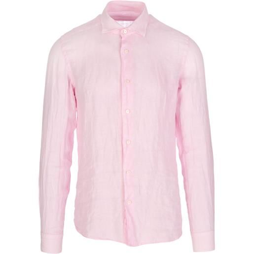 MASTRICAMICIAI | camicia luca lino rosa
