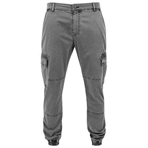 Urban classics pantaloni uomo cargo, in stile militare, pantaloni cargo jogging con grandi tasche laterali, disponibile in diversi colori e taglie 30 - 44