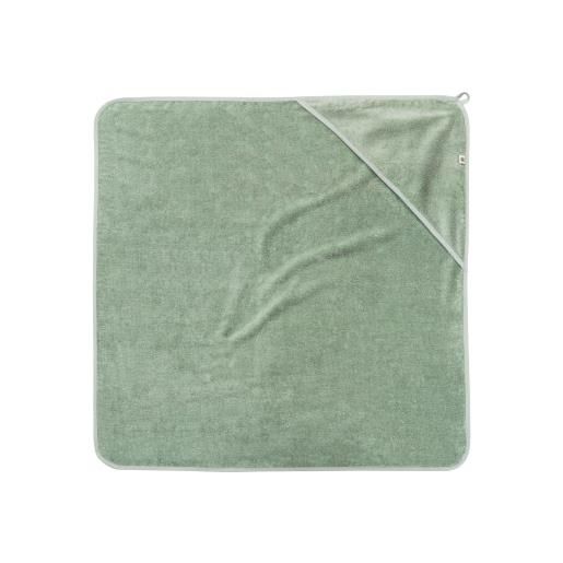 People Wear Organic asciugamano neonato con cappuccio in cotone bio - col. Menta
