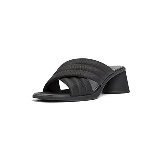 Camper kiara-k201540, sandalo con tacco donna, nero, 37 eu