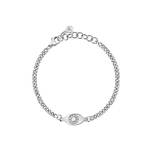 Morellato passioni bracciale donna capsule collection in acciaio, cristalli - saun26