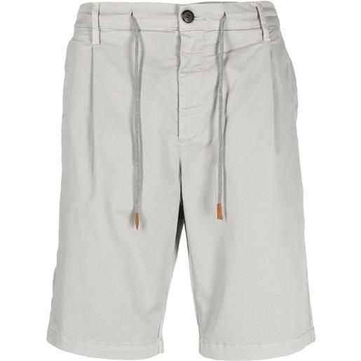 Eleventy shorts con coulisse - grigio