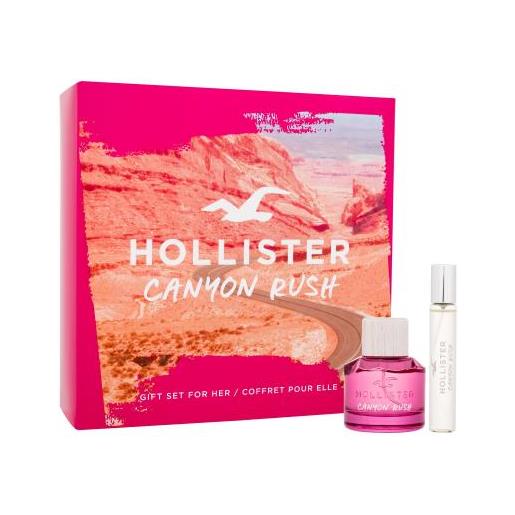 Hollister canyon rush cofanetti eau de parfum 50 ml + eau de parfum 15 ml per donna