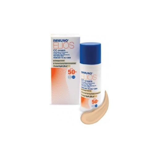 MORGAN SRL immuno elios cc cream spf50+ tinted light 40 ml