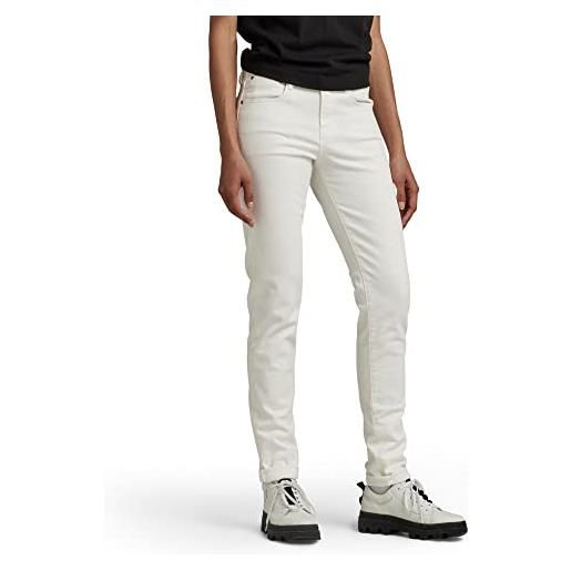 G-STAR RAW women's ace slim jeans, bianco (white gd d22929-c301-g006), 30w / 34l