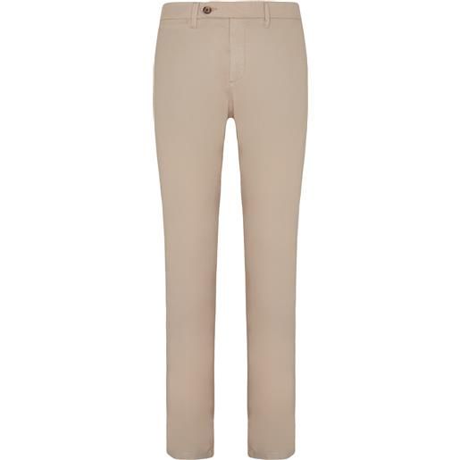 Camicissima cotton popeline chinos trousers beige