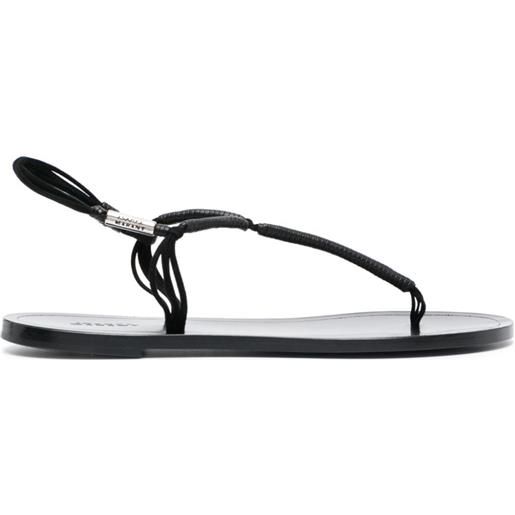 ISABEL MARANT sandali con cinturino singolo - nero
