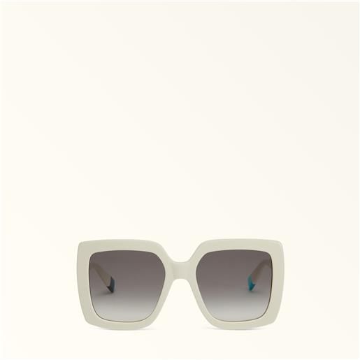 Furla sunglasses sfu685 occhiali da sole marshmallow bianco acetato donna