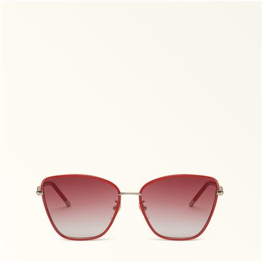 Furla sunglasses sfu692 occhiali da sole grenadine rosso metallo + acetato donna