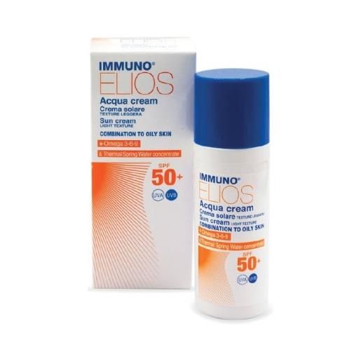 MORGAN immuno elios - acqua cream spf50+ oily skin 40ml - crema solare protettiva per pelli grasse