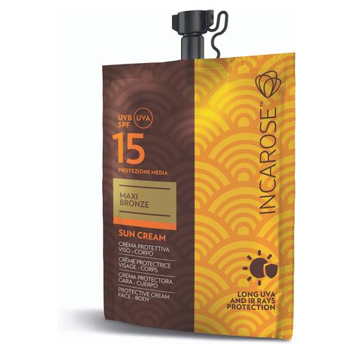 SAN.ECO.VIT. Srl maxi bronze sun cream spf15 inca. Rose 50ml