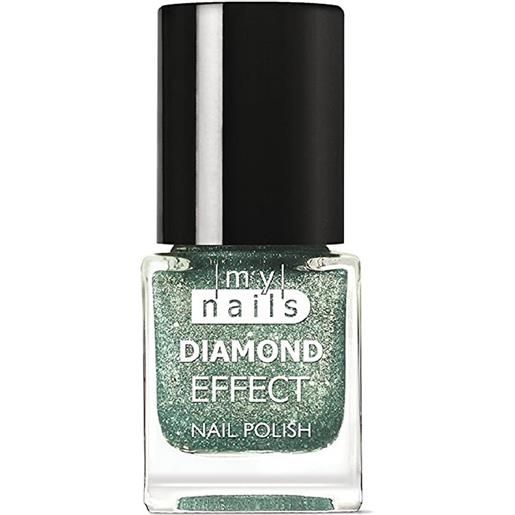 DI-VA Srl diamond effect 06 verde my nails 7ml