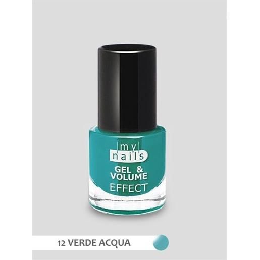 DI-VA Srl gel & volume effect 12 verde acqua my nails 7ml