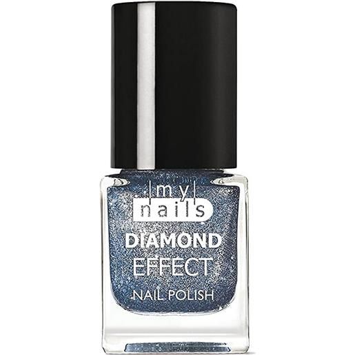 DI-VA Srl diamond effect 05 blu my nails 7ml