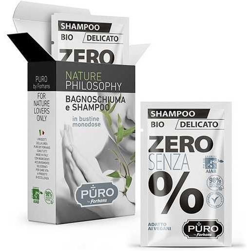 URAGME Srl puro minibox bagnoschiuma shampoo 12 bustine monodose