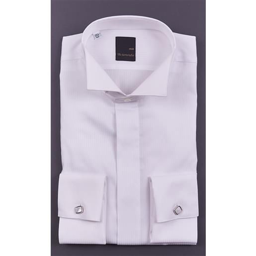 THE SARTORIALIST camicia diplomatica THE SARTORIALIST bianca con polso gemello, colore bianco