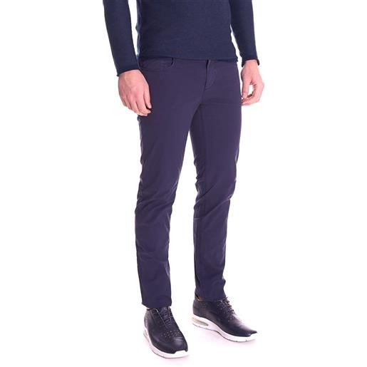 Trussardi Jeans pantalone 370 close trussardi jeans super leggero, colore blu