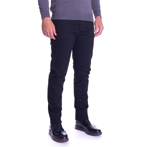 Trussardi Jeans jeans 370 close trussardi jeans elasticizzato nero, colore nero
