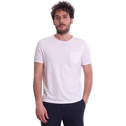 HERITAGE t-shirt HERITAGE con taschino stretch, colore bianco