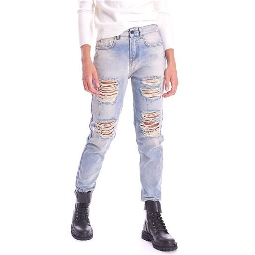 TWINSET ACTITUDE jeans boyfriend TWINSET ACTITUDE con rotture