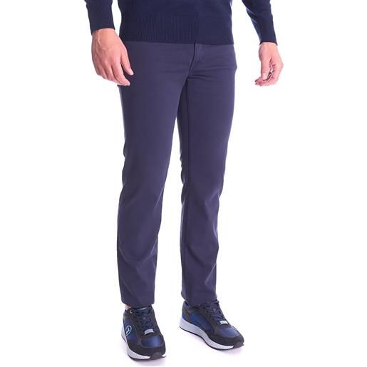 Trussardi Jeans pantalone trussardi 380 icon tricotina blu, colore blu