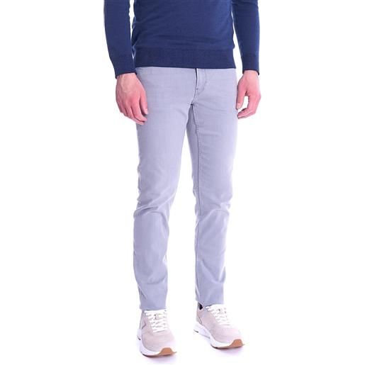 Trussardi Jeans jeans 370 close trussardi grigio chiaro, colore grigio