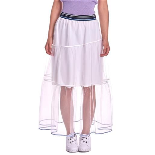 TWINSET gonna lunga TWINSET in tulle, colore bianco