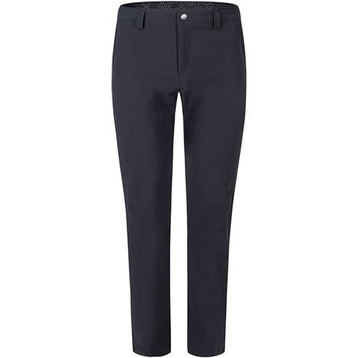 Pantaloni jogger neri uomo con bottone e tasche laterali con strappi e toppe  cavallo basso moda giovane uomo pantaloni Malu Shoes