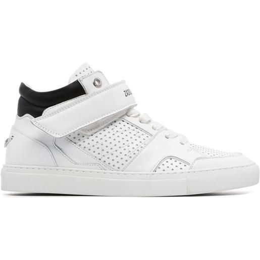 Zadig&Voltaire Sneakers alte Flash Bianco