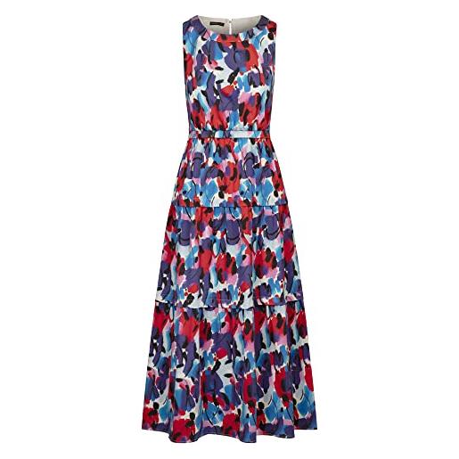 ApartFashion maxi dress vestito, blu/multicolore, 46 donna