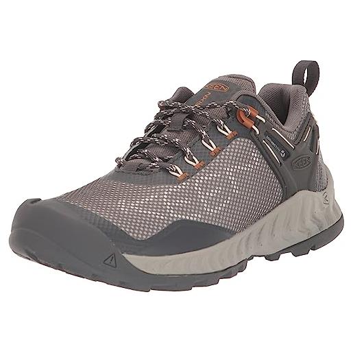 KEEN nxis evo impermeabile, scarpe da escursionismo donna, acciaio nero e grigio, 36 eu