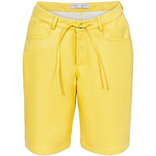 Proenza Schouler White Label shorts - giallo