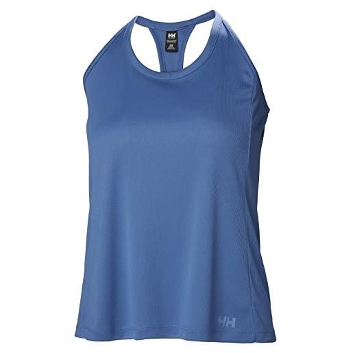 Helly Hansen w verglas shade singlet azurite womens l