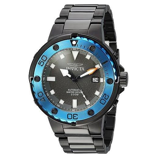 Invicta pro diver 24466 grigio orologio uomo automatico - 49 mm