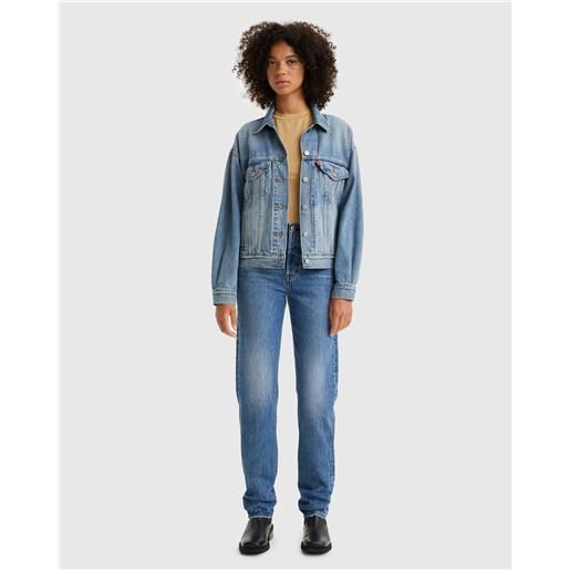 Levi's jeans 501 lunghezza 27 blu donna