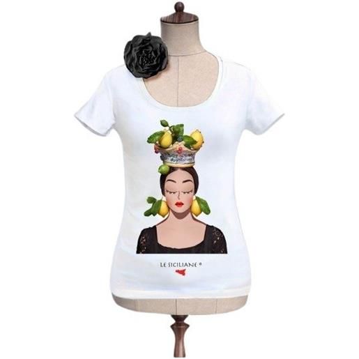 LE SICILIANE t-shirt "regina con limoni"
