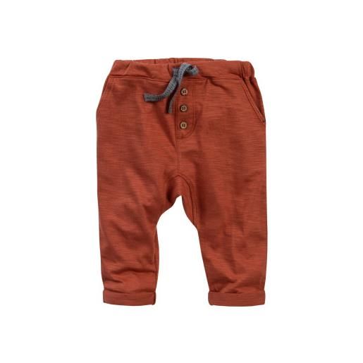 People Wear Organic pantalone morbido in cotone bio siena - col. Terracotta