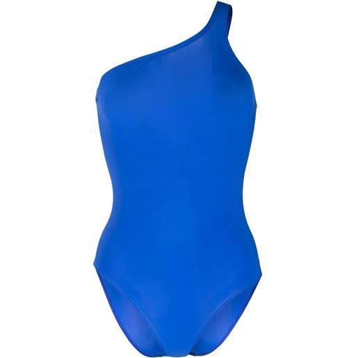 ISABEL MARANT costume intero monospalla con dettaglio cut-out - blu