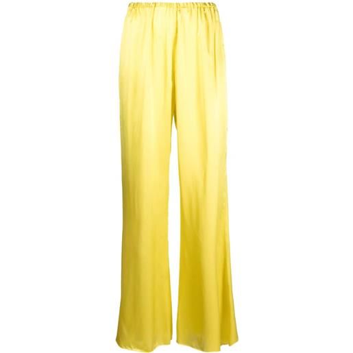 Forte Forte pantaloni svasati - giallo