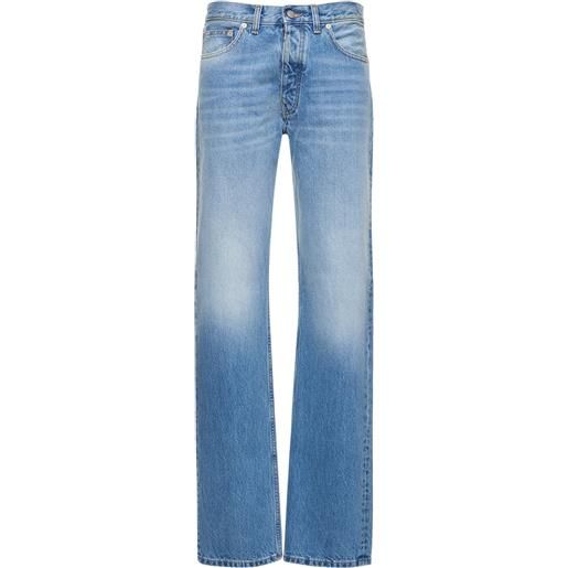 MAISON MARGIELA jeans dritti vita media in denim