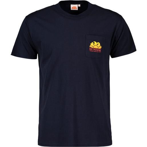 SUNDEK t-shirt pocket retro logo