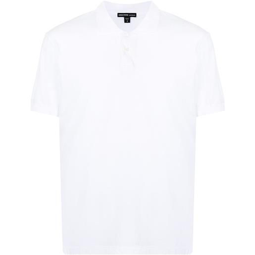 James Perse polo luxe lotus - bianco