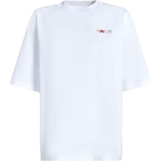 Marni t-shirt con logo - bianco