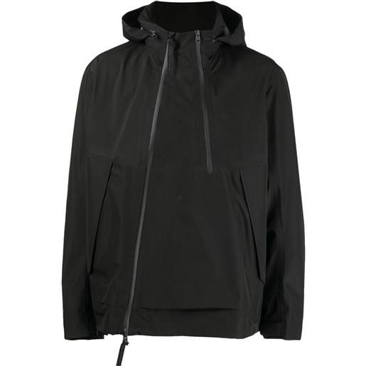 Norse Projects giacca stand collar gore-tex 3l - nero